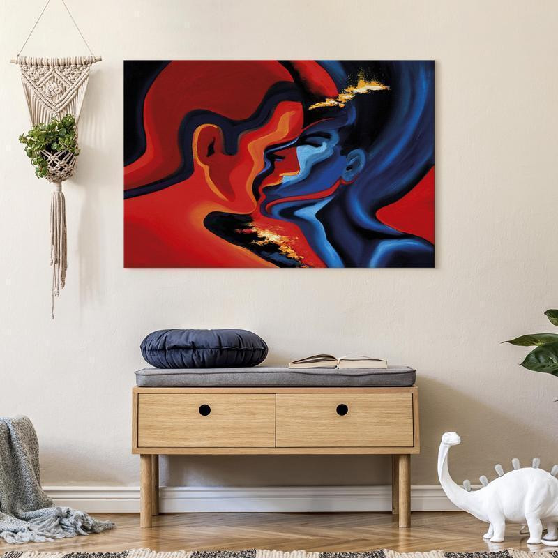61,90 € Canvas Print - Cosmic Kiss