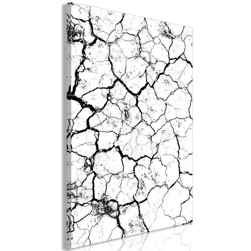 61,90 € Leinwandbild - Cracked Earth (1 Part) Vertical