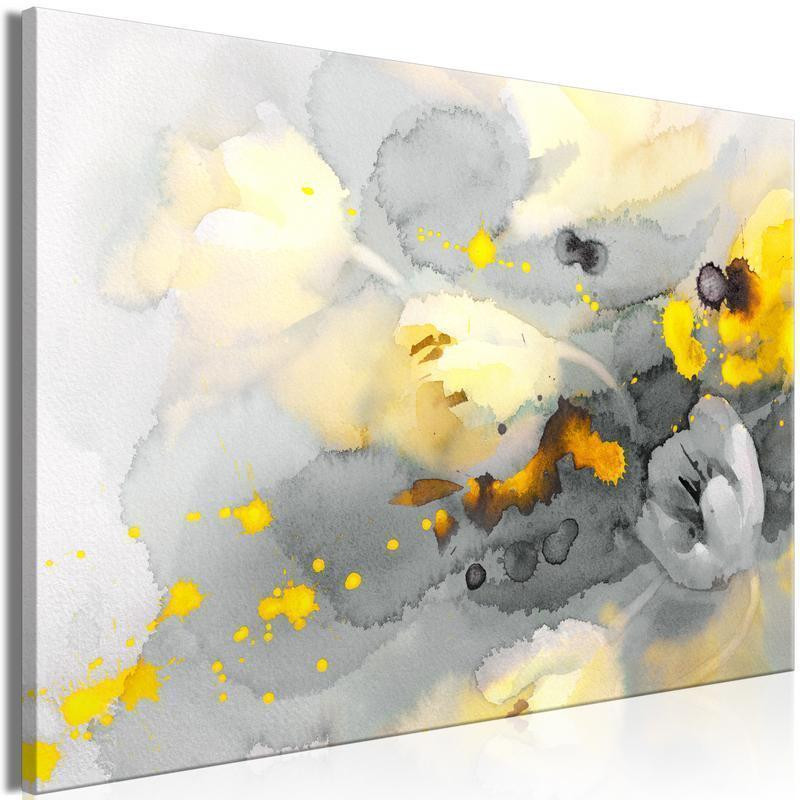 31,90 € Schilderij - Colorful Storm of Flowers (1 Part) Wide