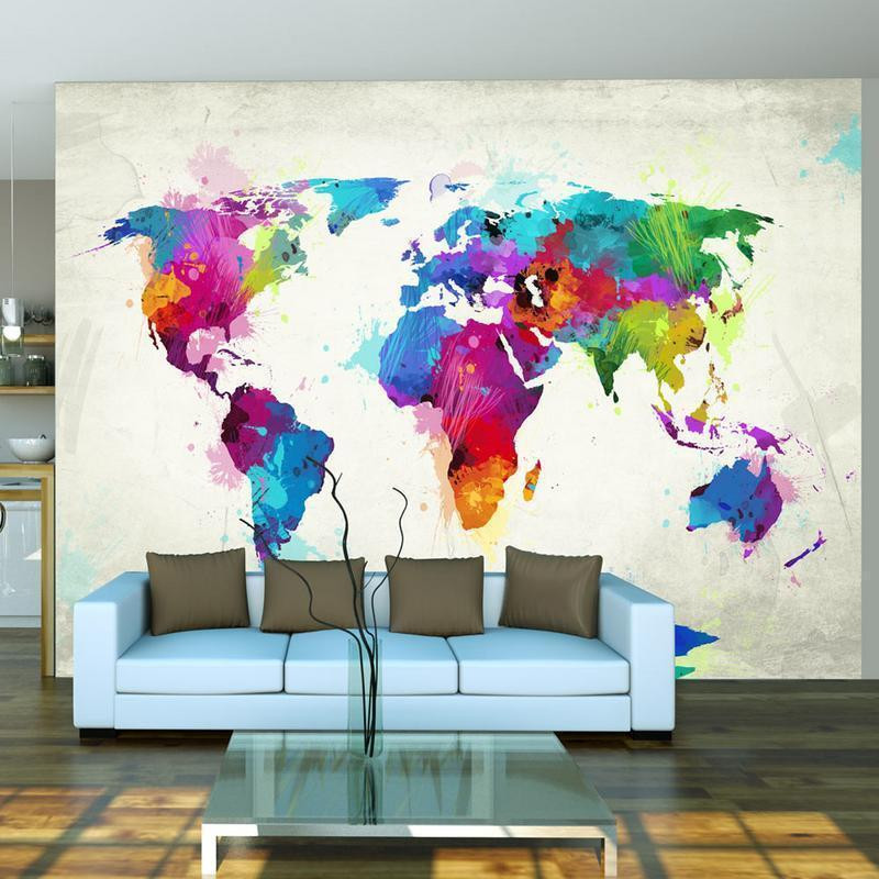 73,00 € Wall Mural - The map of happiness