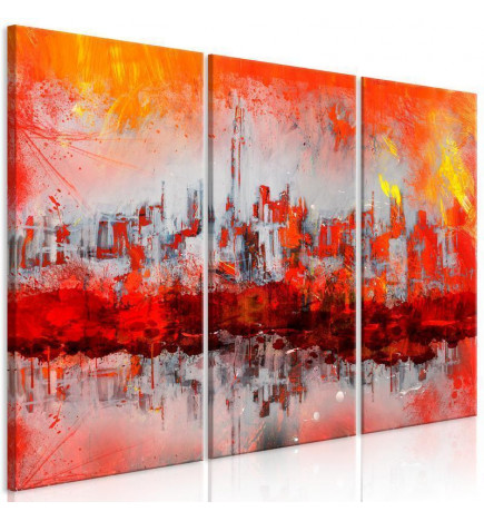 61,90 € Schilderij - New York Sunset (3 Parts)