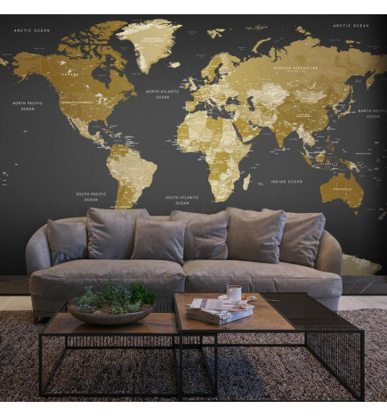 Wall Mural - World Map: Modern Geography