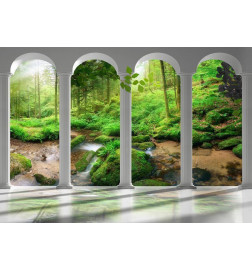 34,00 € Fototapete - Pillars and Forest