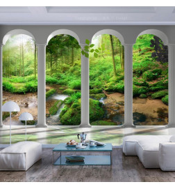 Wall Mural - Pillars and Forest