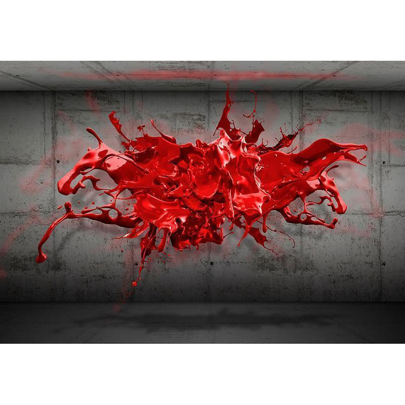 34,00 € Fotobehang - Red Ink Blot