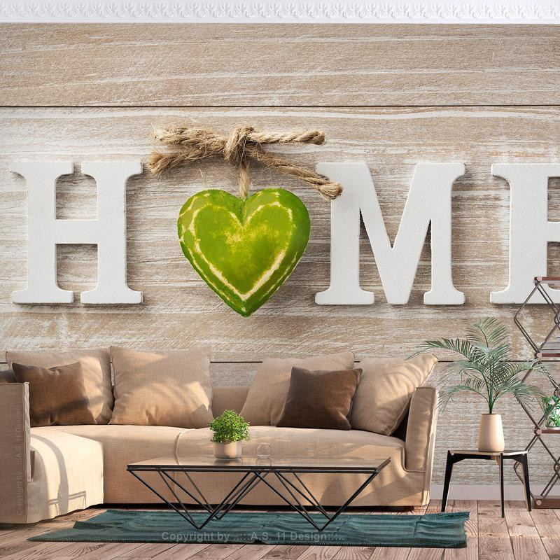 34,00 € Foto tapete - Home Heart (Green)