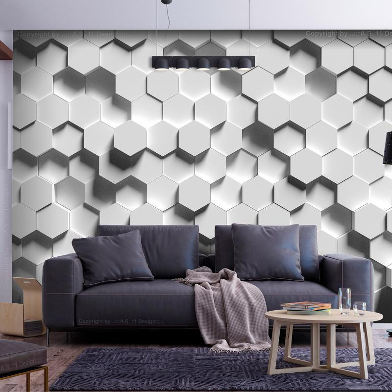 34,00 € Wall Mural - Hexagonal Awareness