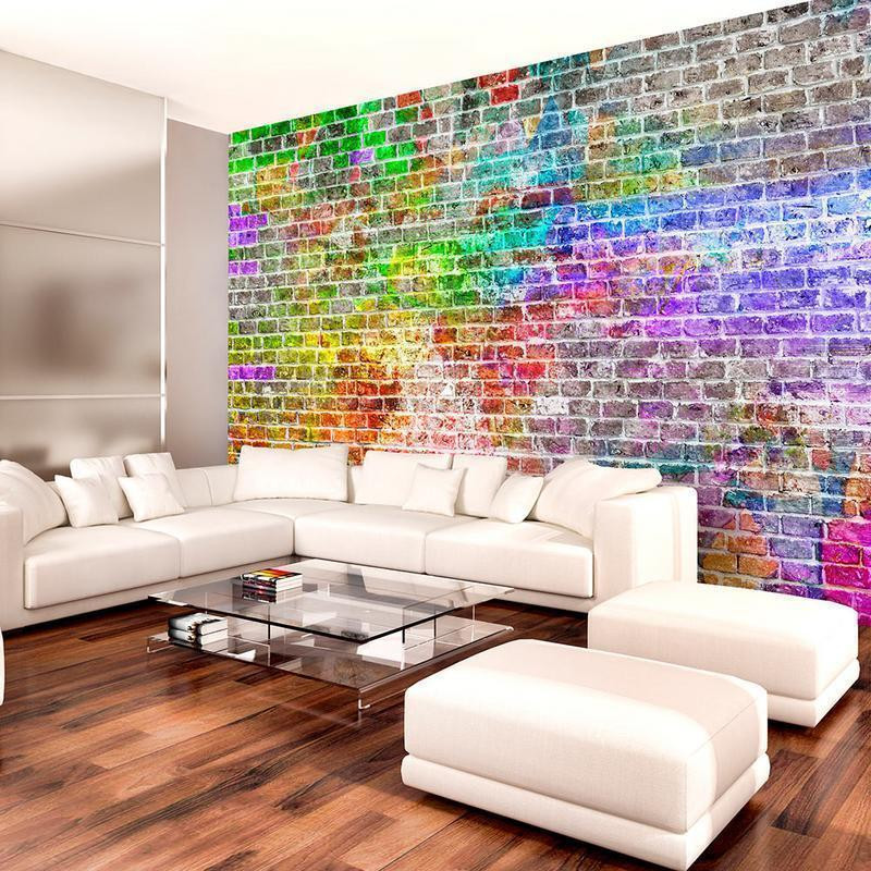 34,00 € Fototapeta - Rainbow Wall