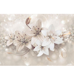 Foto tapete - Diamond Lilies