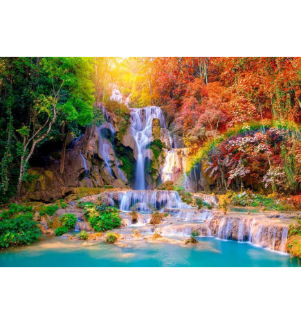 Fototapet - Tat Kuang Si Waterfalls