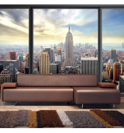 34,00 € Wall Mural - City behind glass