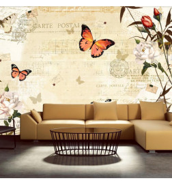 Mural de parede - Melodies of butterflies