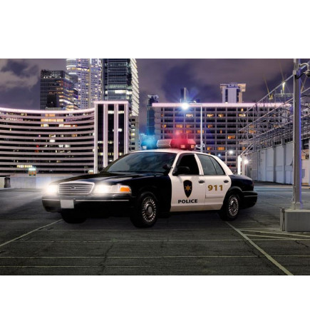 Fototapete - Police car