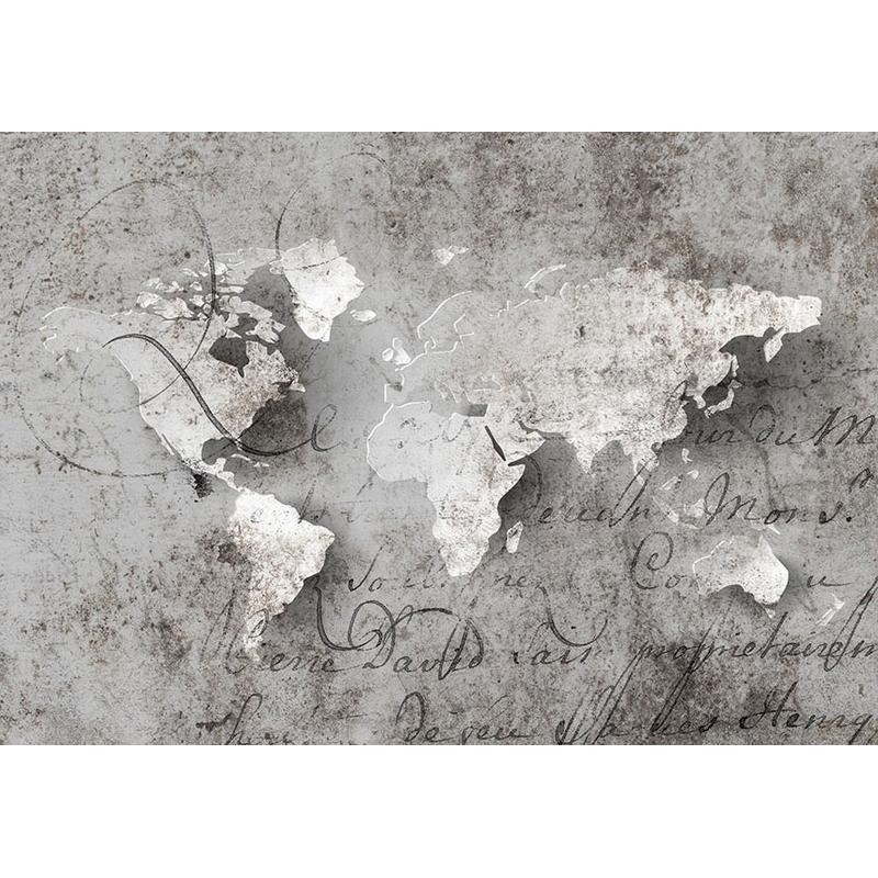 34,00 € Wall Mural - Map and letter
