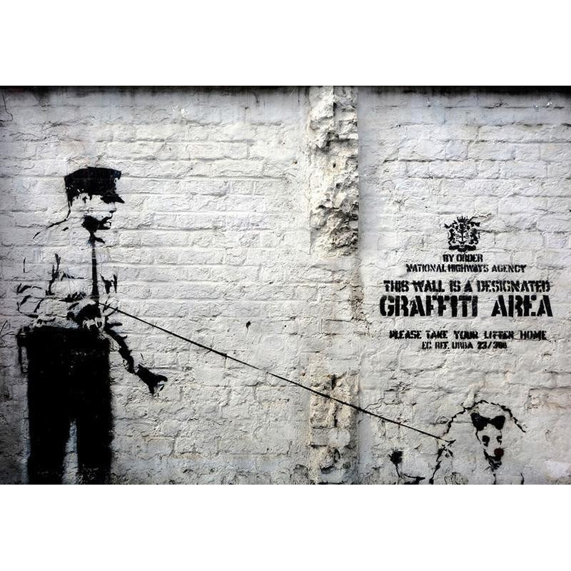 34,00 € Fototapeta - Banksy - Graffiti Area