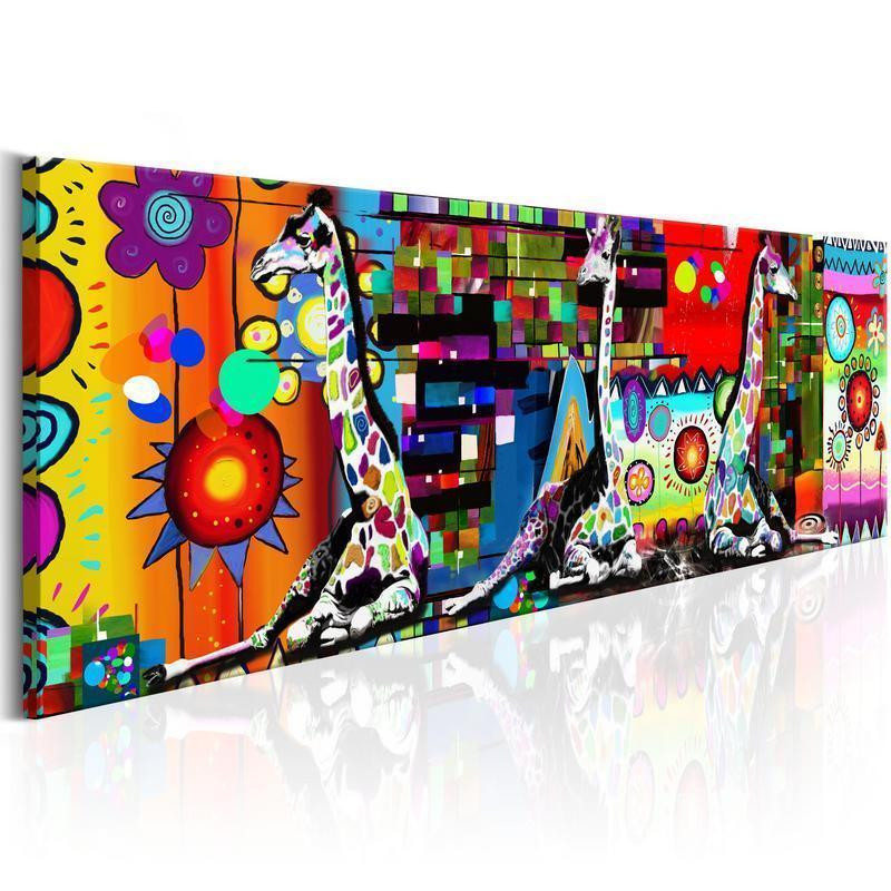 82,90 € Schilderij - Colourful Savannah