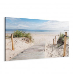 Canvas Print - Charming Beach