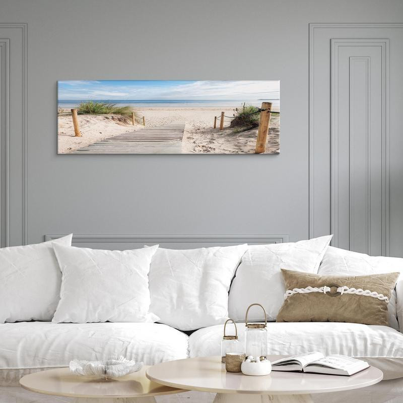 82,90 € Canvas Print - Charming Beach