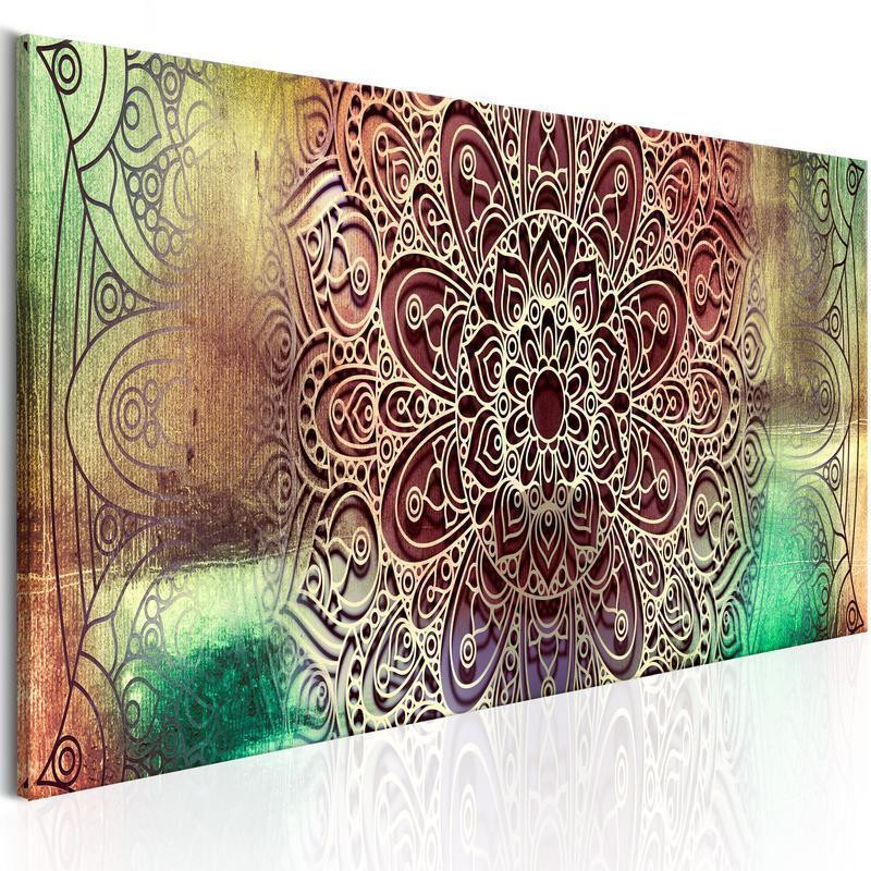 82,90 € Leinwandbild - Colourful Mandala