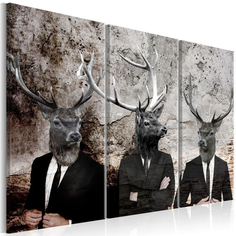61,90 € Glezna - Deer in Suits I