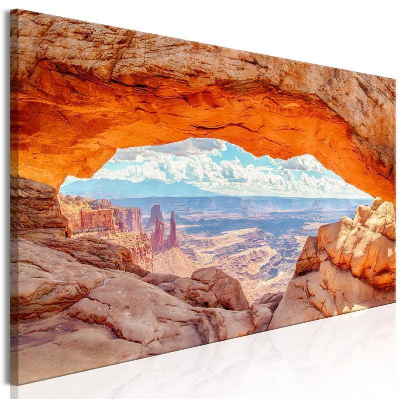 82,90 € Canvas Print - Canyon in Utah (1 Part) Narrow