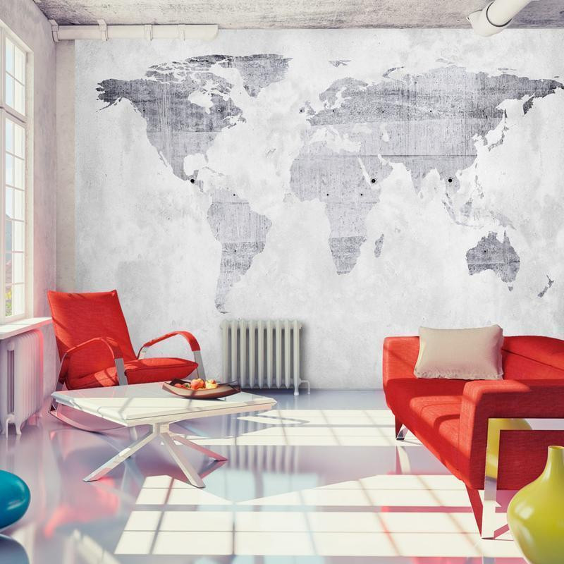 34,00 € Wall Mural - Concrete Map