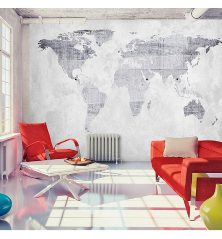 Wall Mural - Concrete Map
