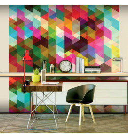 Mural de parede - Colourful Geometry