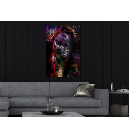 31,90 € Canvas Print - Black Jaguar (1 Part) Vertical