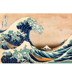 Papier peint - Hokusai: The Great Wave off Kanagawa (Reproduction)