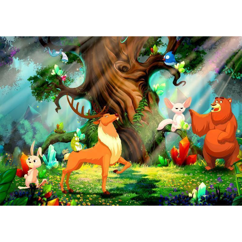 34,00 € Wall Mural - Bear and Friends
