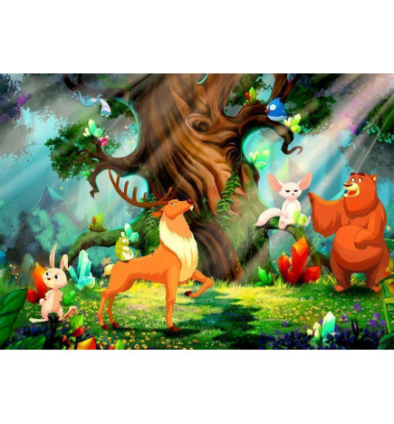 34,00 € Wall Mural - Bear and Friends