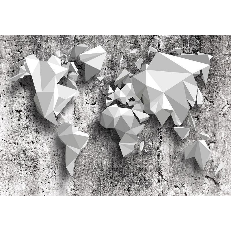 34,00 € Fototapet - World Map: Origami