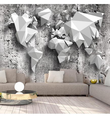 Mural de parede - World Map: Origami