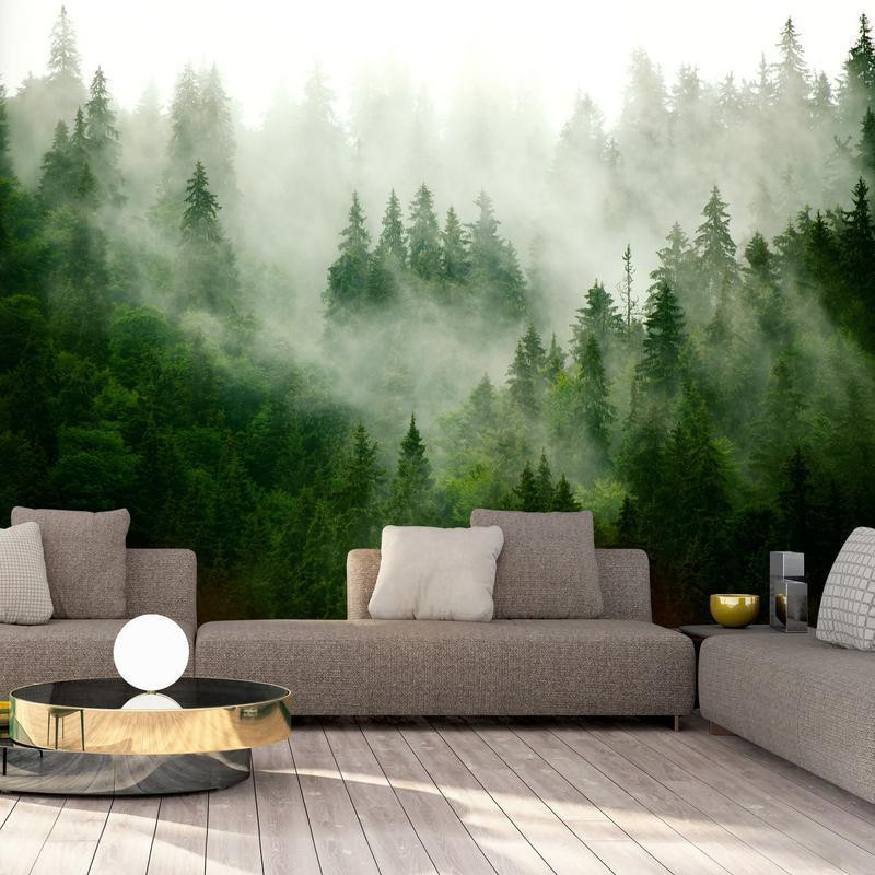 34,00 € Wall Mural - Mountain Forest (Green)