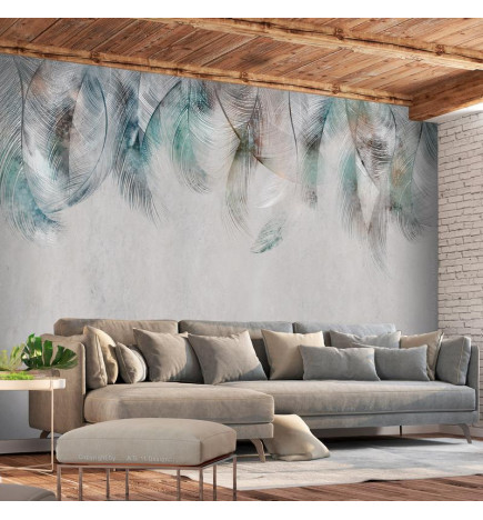 Wall Mural - Colourful Feathers