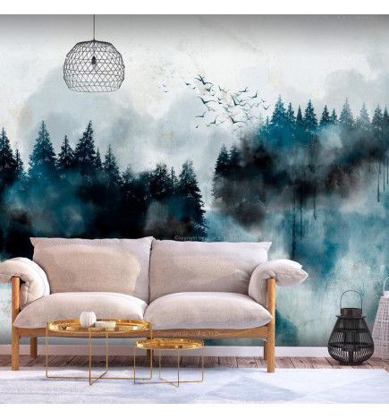 Wall Mural - Painted Mountains