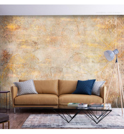 Mural de parede - Golden Etude