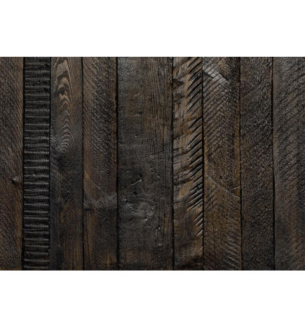 Fotobehang - Wooden Trace