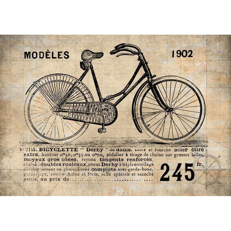 34,00 € Fotobehang - Old School Bicycle