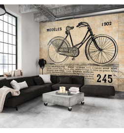 Mural de parede - Old School Bicycle