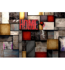 Wall Mural - Colorful Home