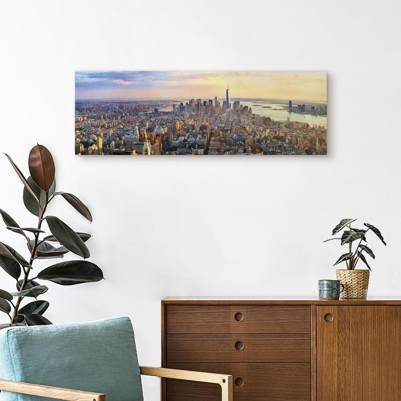 82,90 € Leinwandbild - New York Panorama