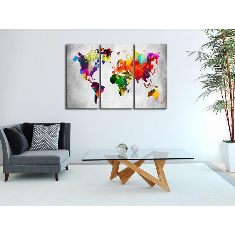 61,90 € Cuadro - Artistic World - Triptych