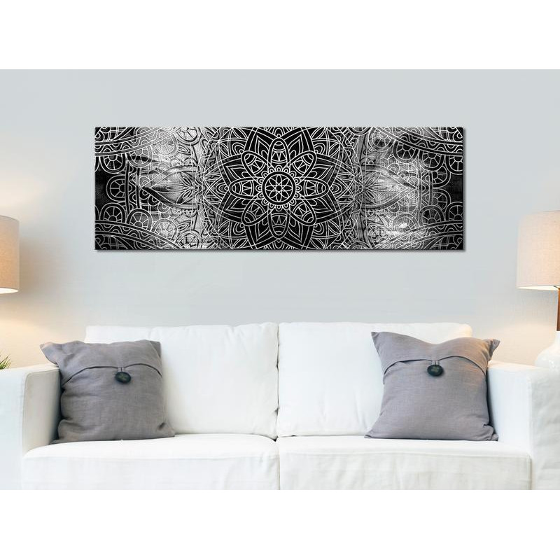 82,90 € Schilderij - Mandala: Grey Depths