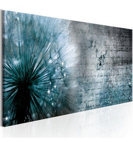 82,90 € Canvas Print - Blue Dandelion