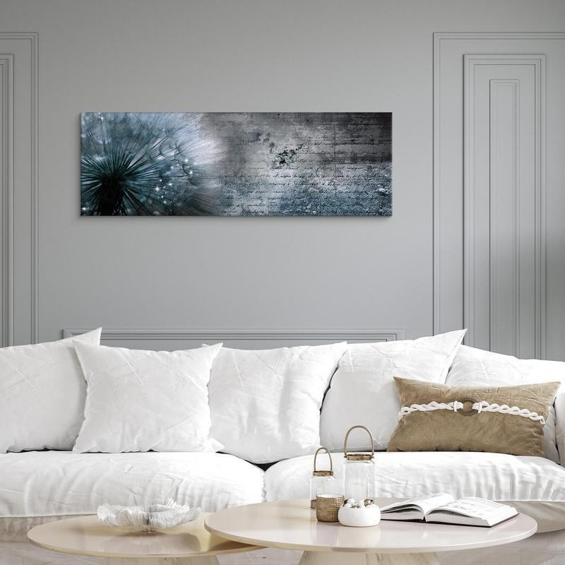 82,90 € Canvas Print - Blue Dandelion