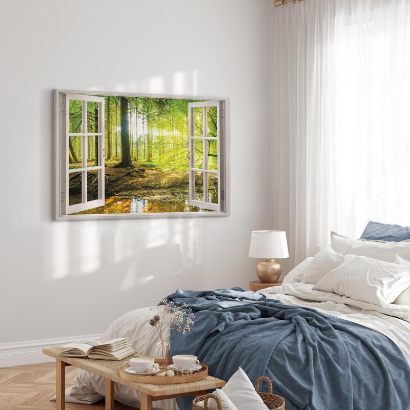 31,90 €Tableau - Window: View on Forest