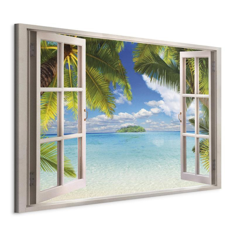 31,90 € Schilderij - Window: Sea View