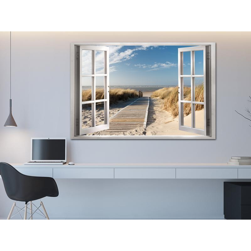 31,90 € Paveikslas - Window: View of the Beach